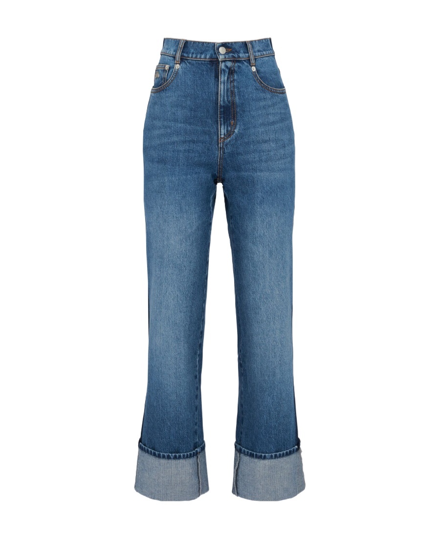 ALEXANDER MCQUEEN ALEXANDER MCQUEEN STRAIGHT-LEG BOYFRIEND JEANS 