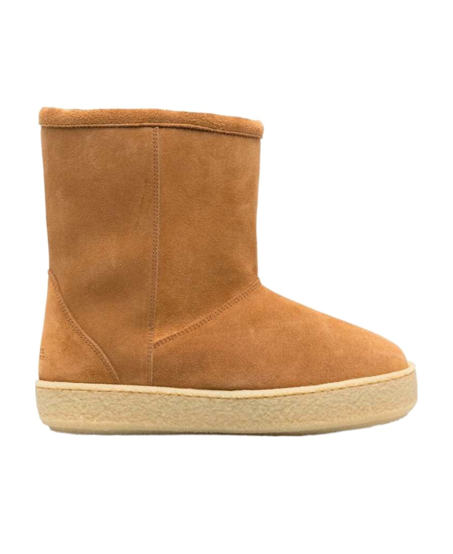 Isabel Marant Frieze Suede Ankle Boots In Brown
