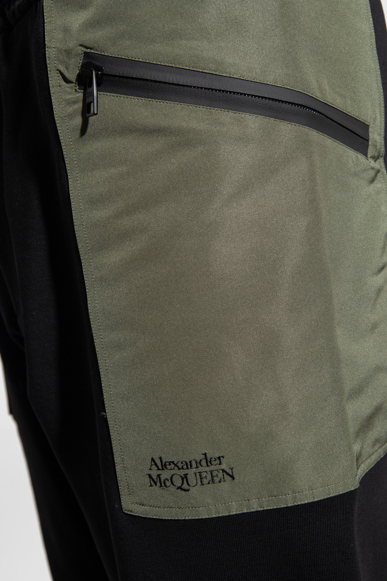 Alexander Mcqueen Logo-print Straight-leg Track Pants In Black