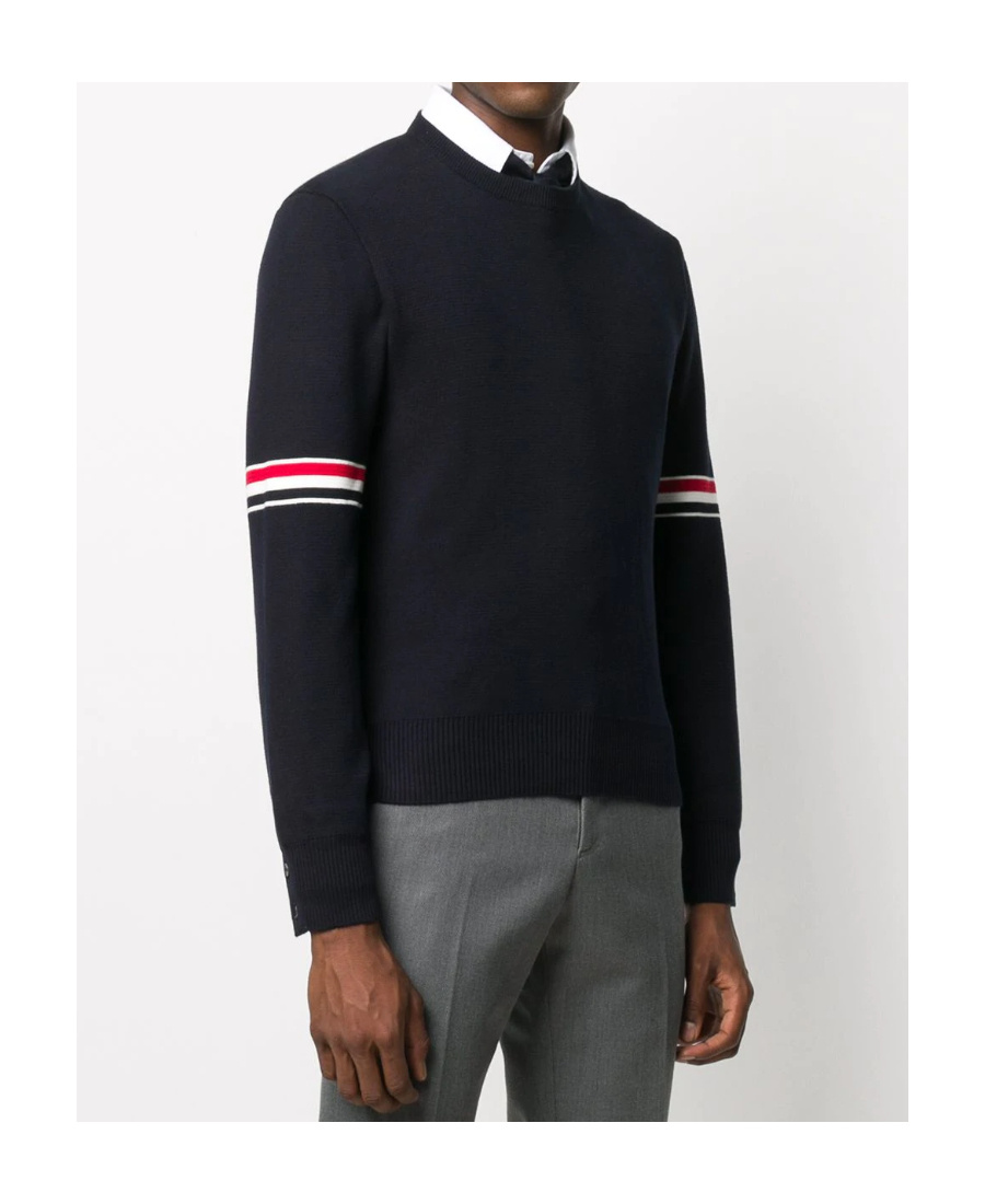 Thom Browne Rwb Armbands In Blue