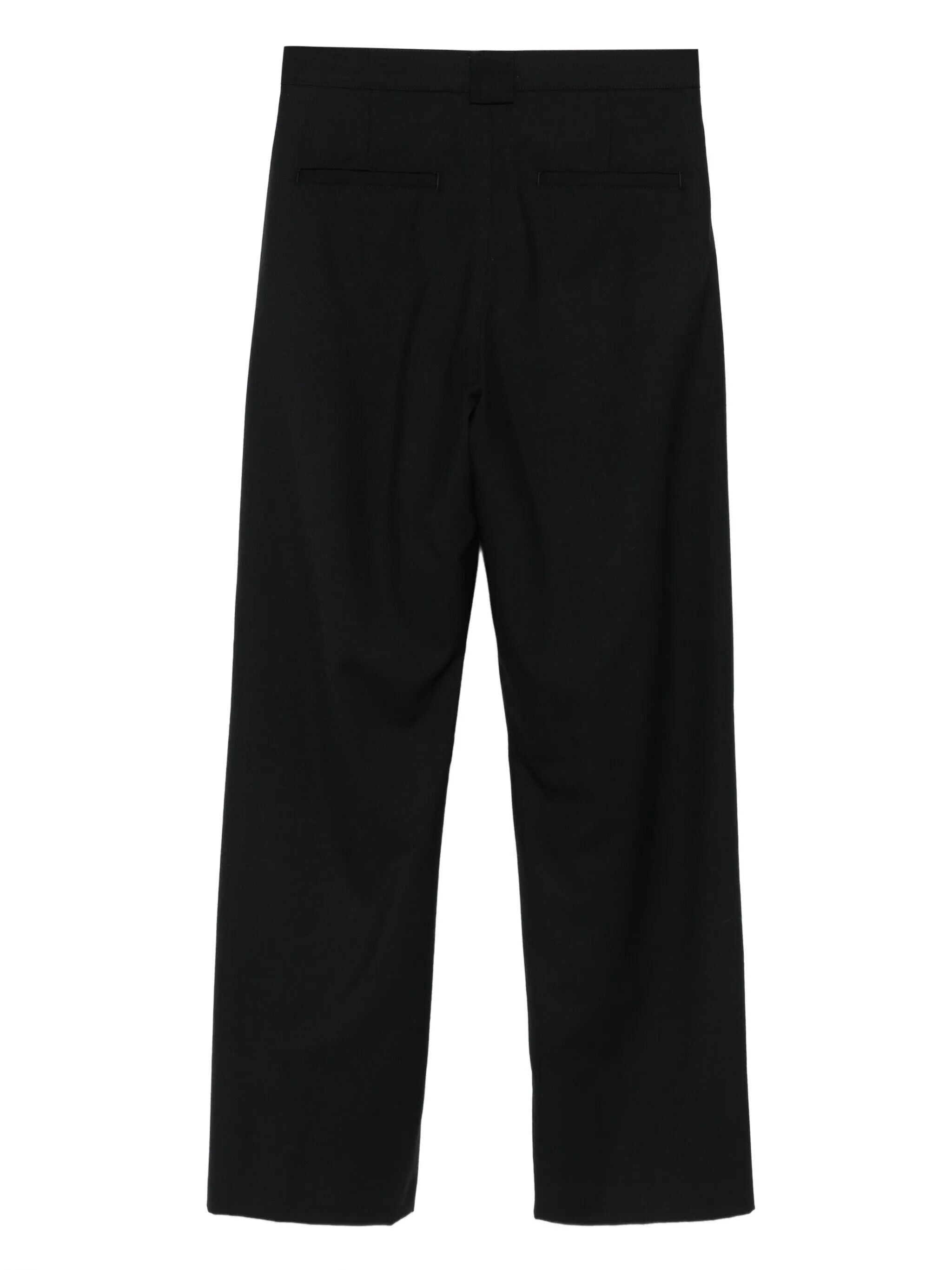 Balmain Pleated-front Trousers In Black