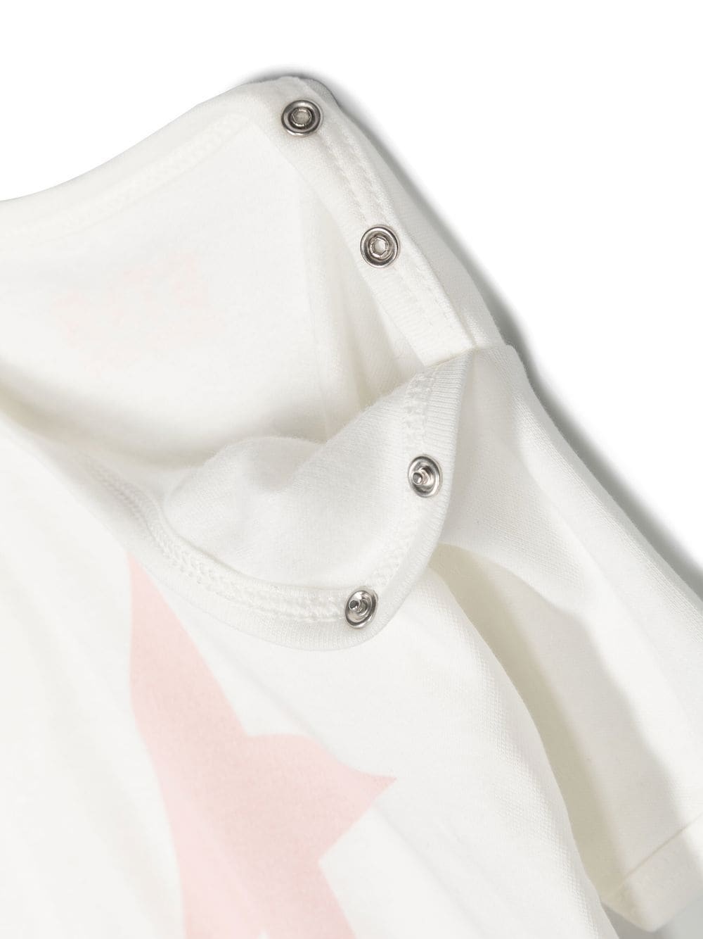 Golden Goose Kids Star Printed Baby Set In White