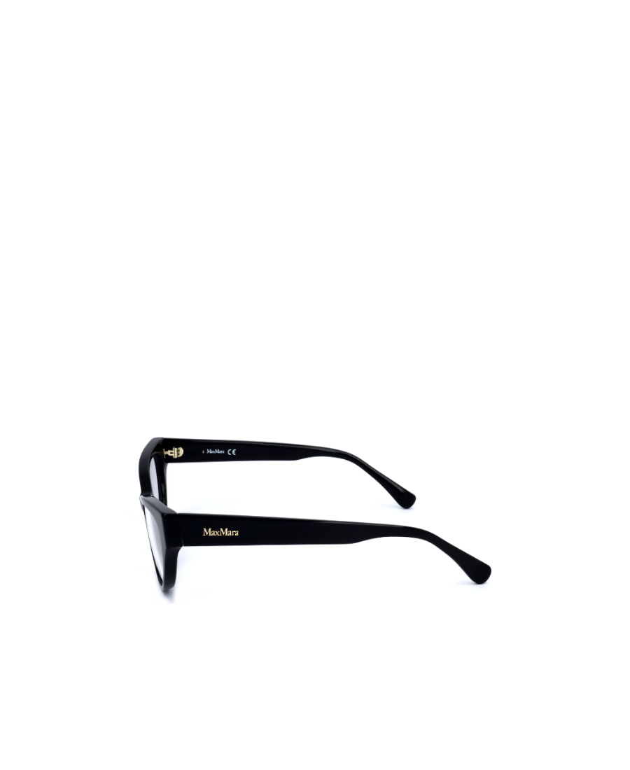 Max Mara Logo Flat Mirror In Black