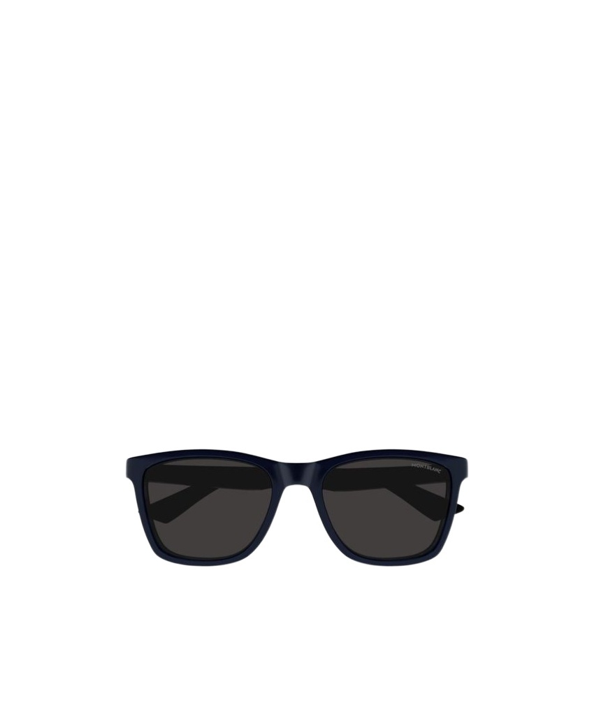Montblanc Square-frame Sunglasses In Black