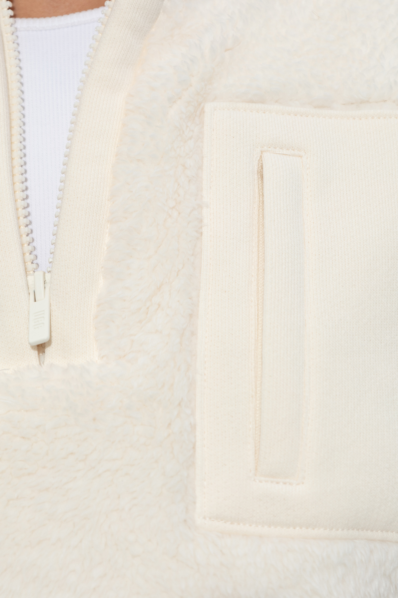 Ugg Long-sleeved Sweater In White