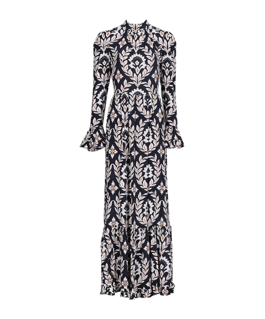 La Doublej Long Sleeved Dress In Black