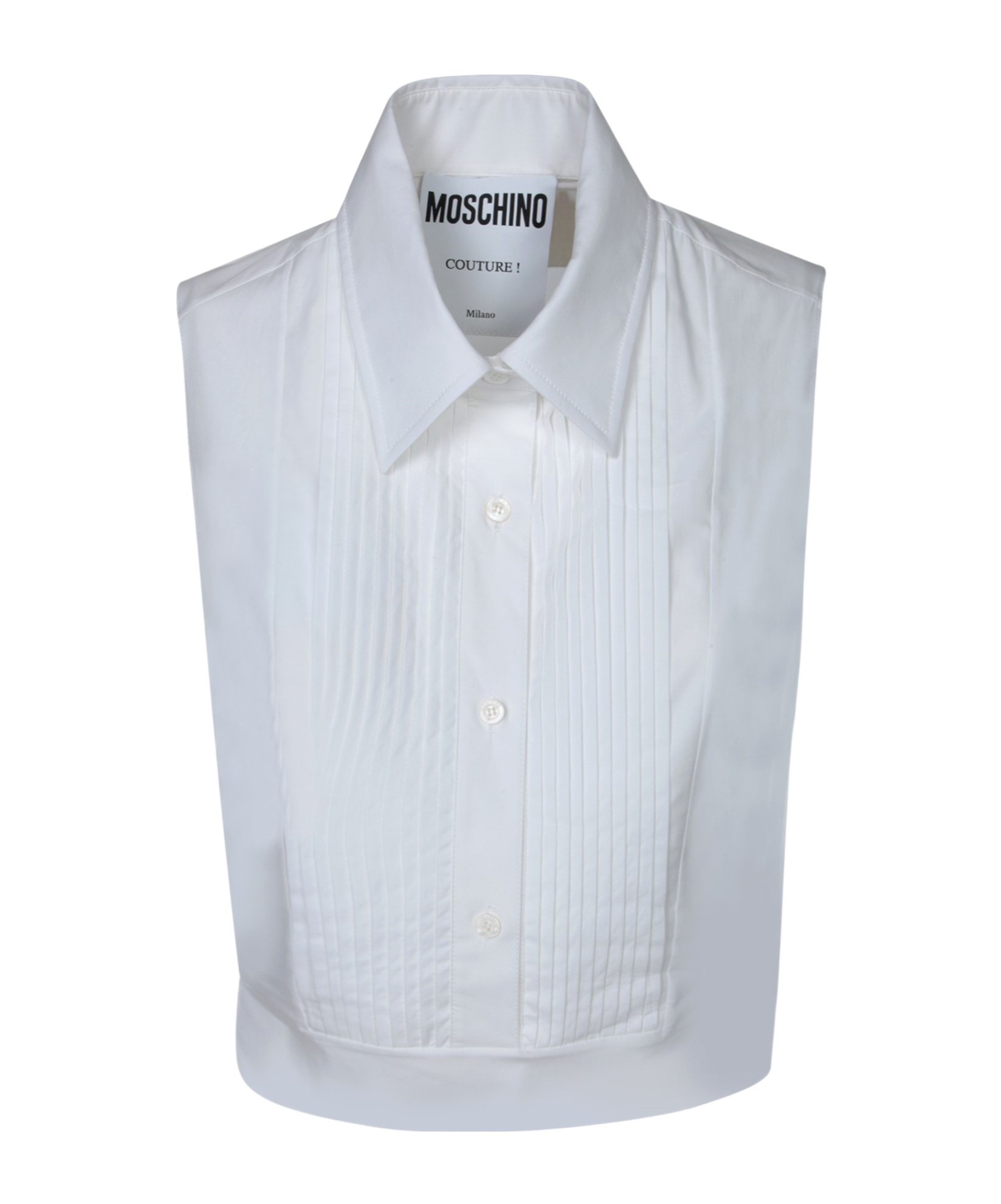 Moschino Cut-out Cropped Top
