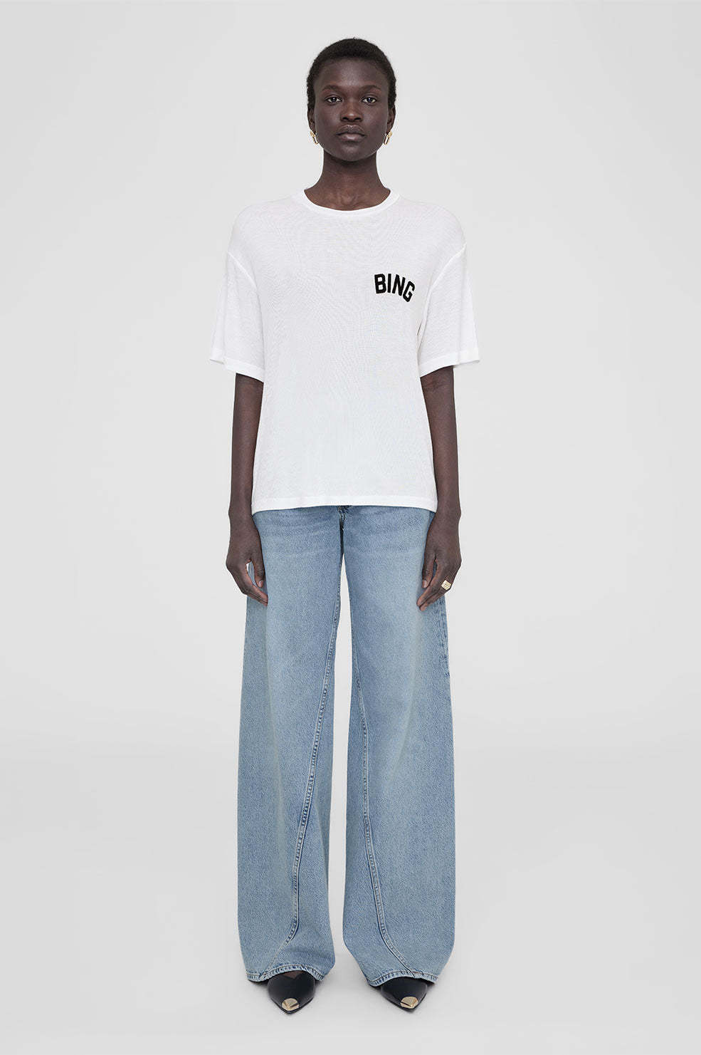 ANINE BING SHORT-SLEEVED T-SHIRT