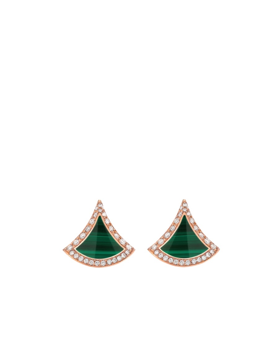 Bvlgari Logo Earring In Multicolor
