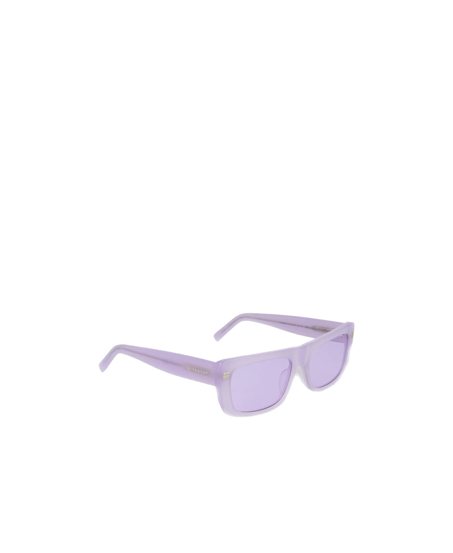 Givenchy Rectangular Frame Sunglasses In Purple
