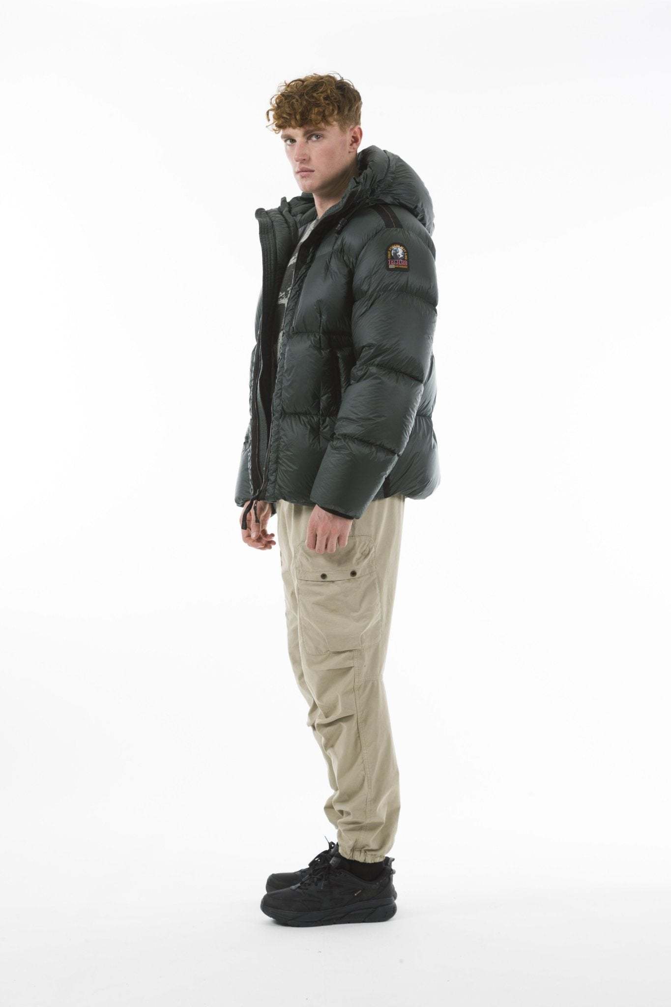 Parajumpers Long-sleeved Cotton Suit In Black