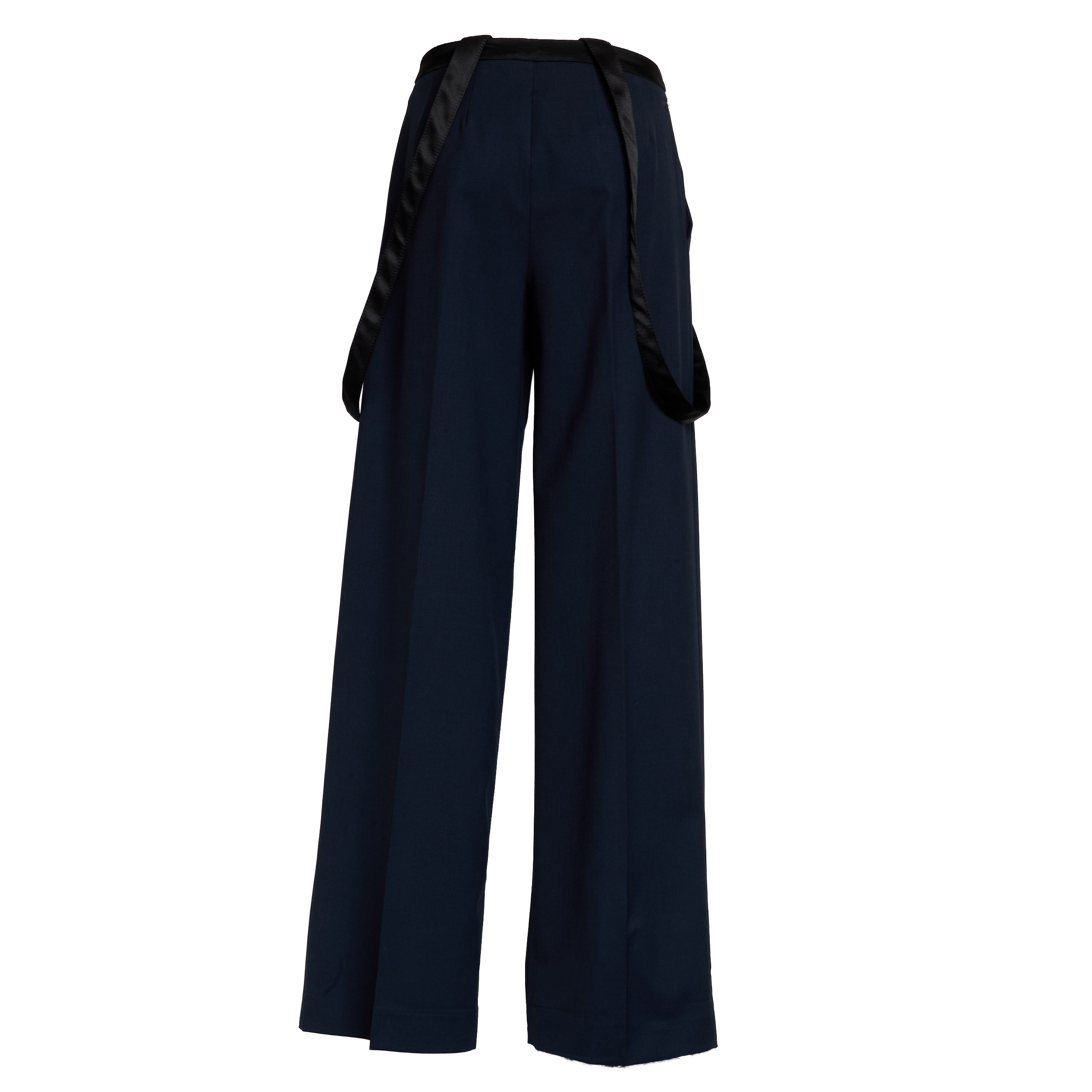 Dondup Tecla Wide-leg Pants In Blue
