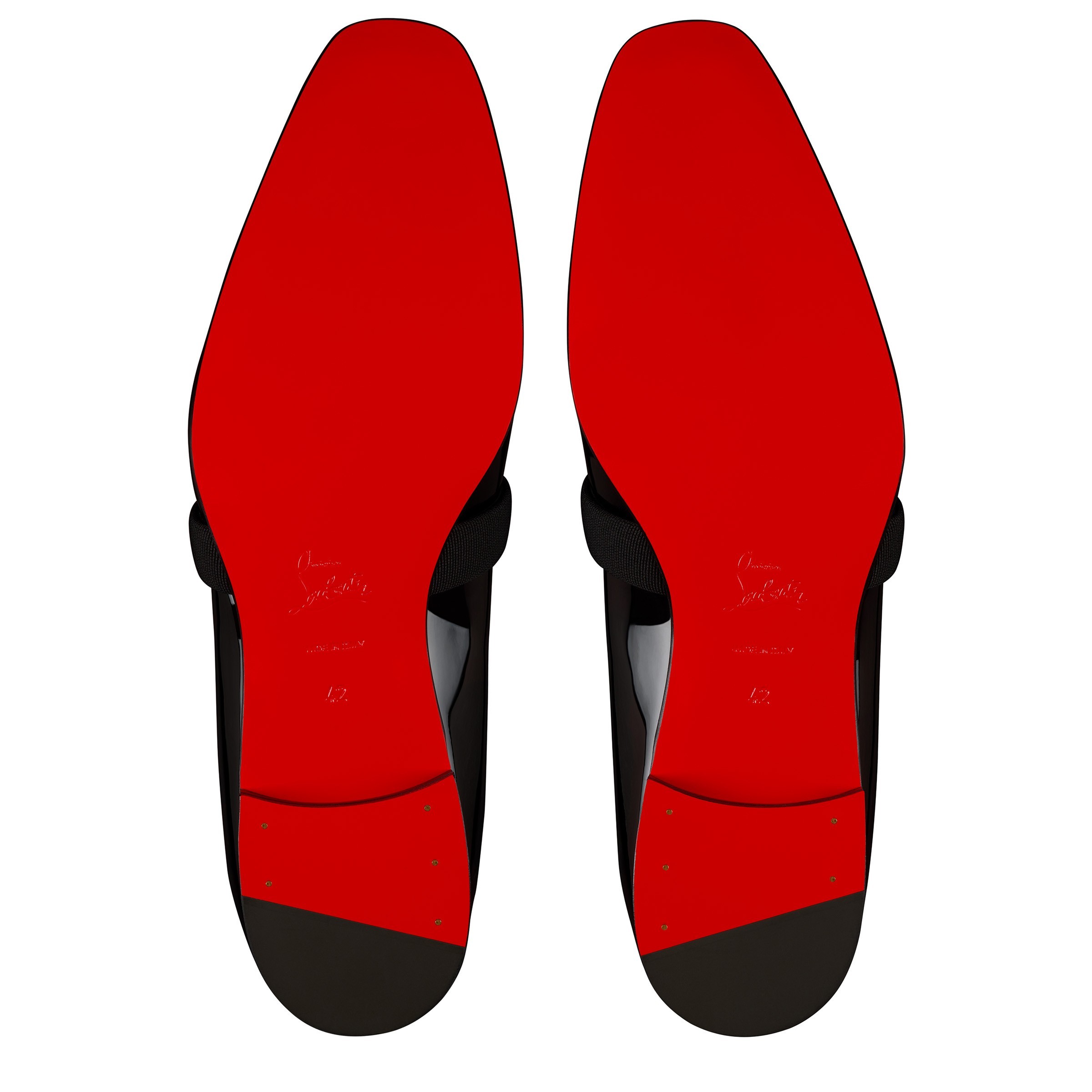 Christian Louboutin Dandy Deco Venetian Loafer In Black