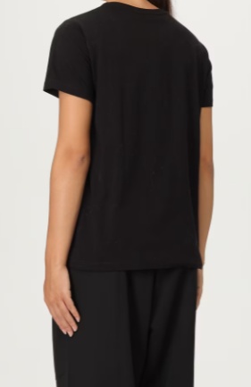 Twinset Short-sleeved T-shirt In Black
