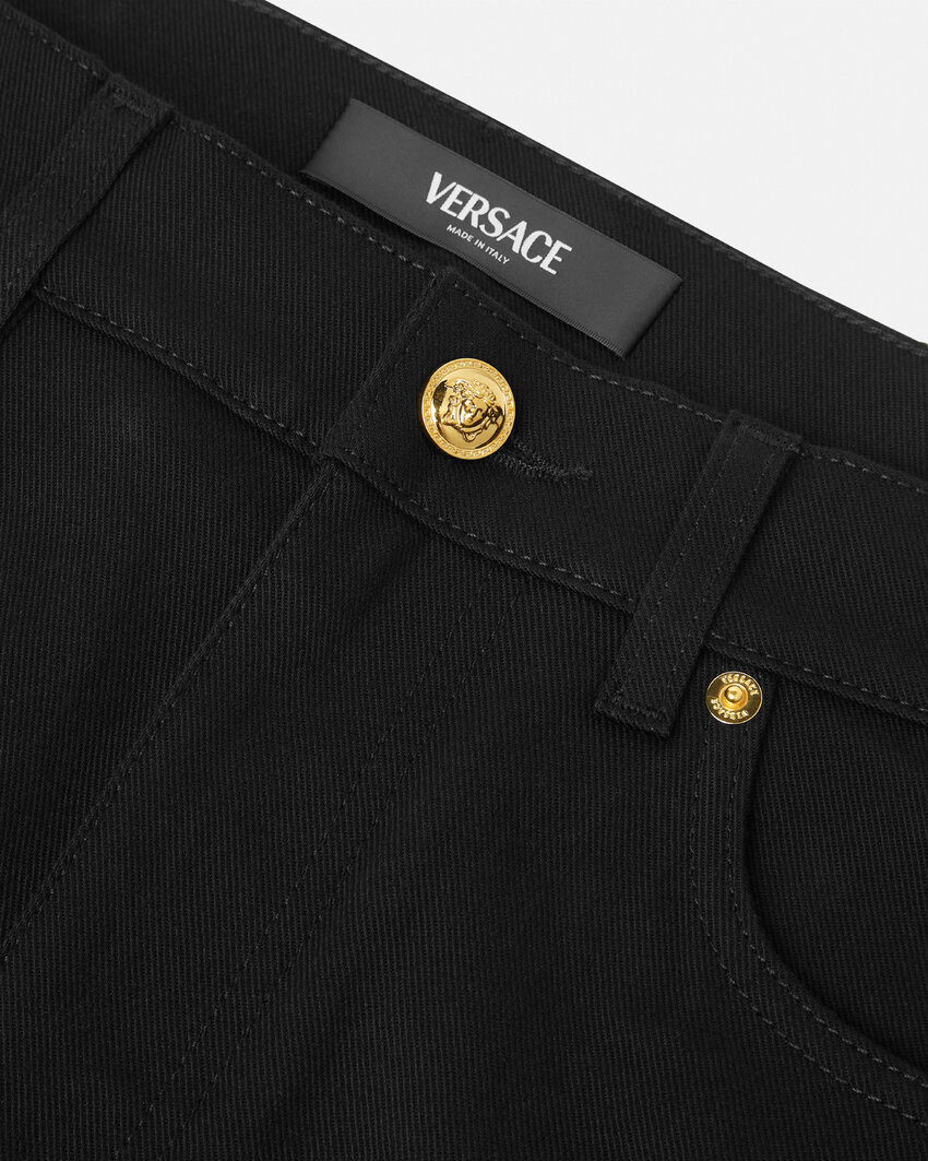 Versace Medusa-plaque Jeans