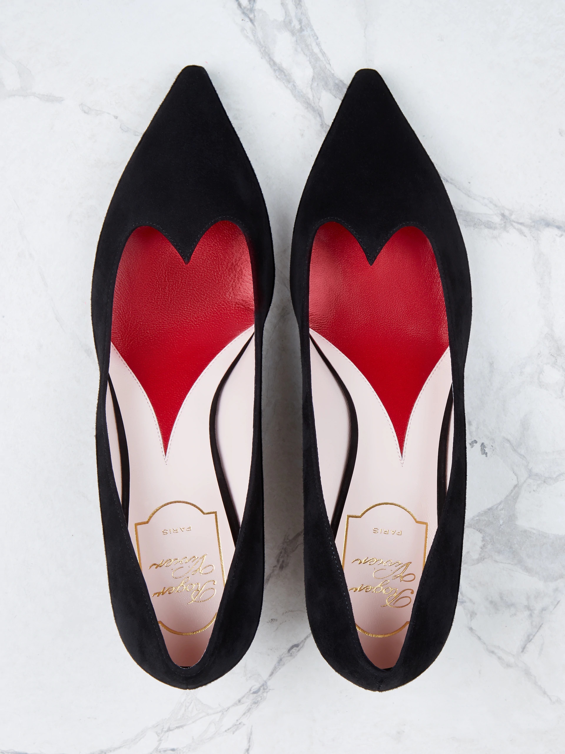 Shop Roger Vivier Pointed Toe Pumps In Black