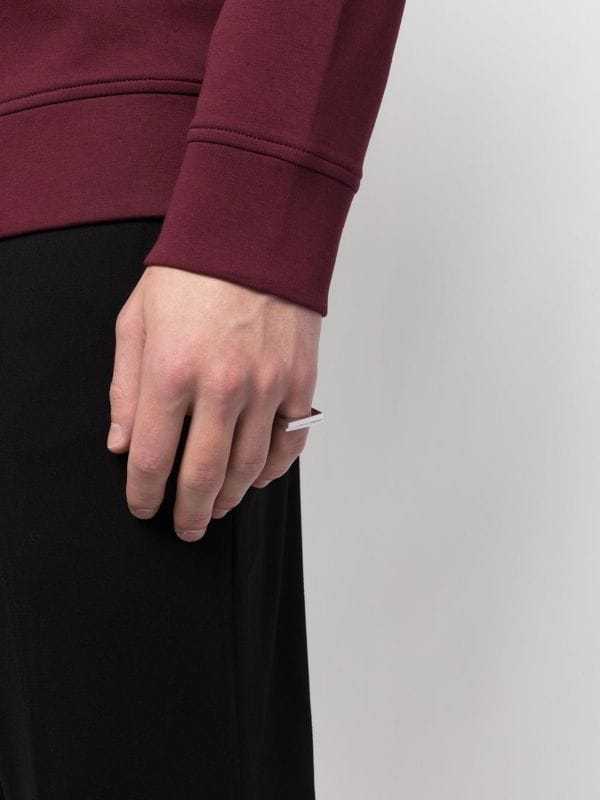 Tom Wood Cage Ring Single M In White