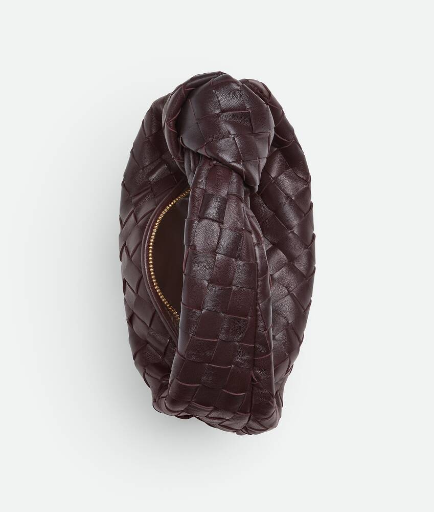 Bottega Veneta Bolso Jodie Mini Intrecciato Burdeos