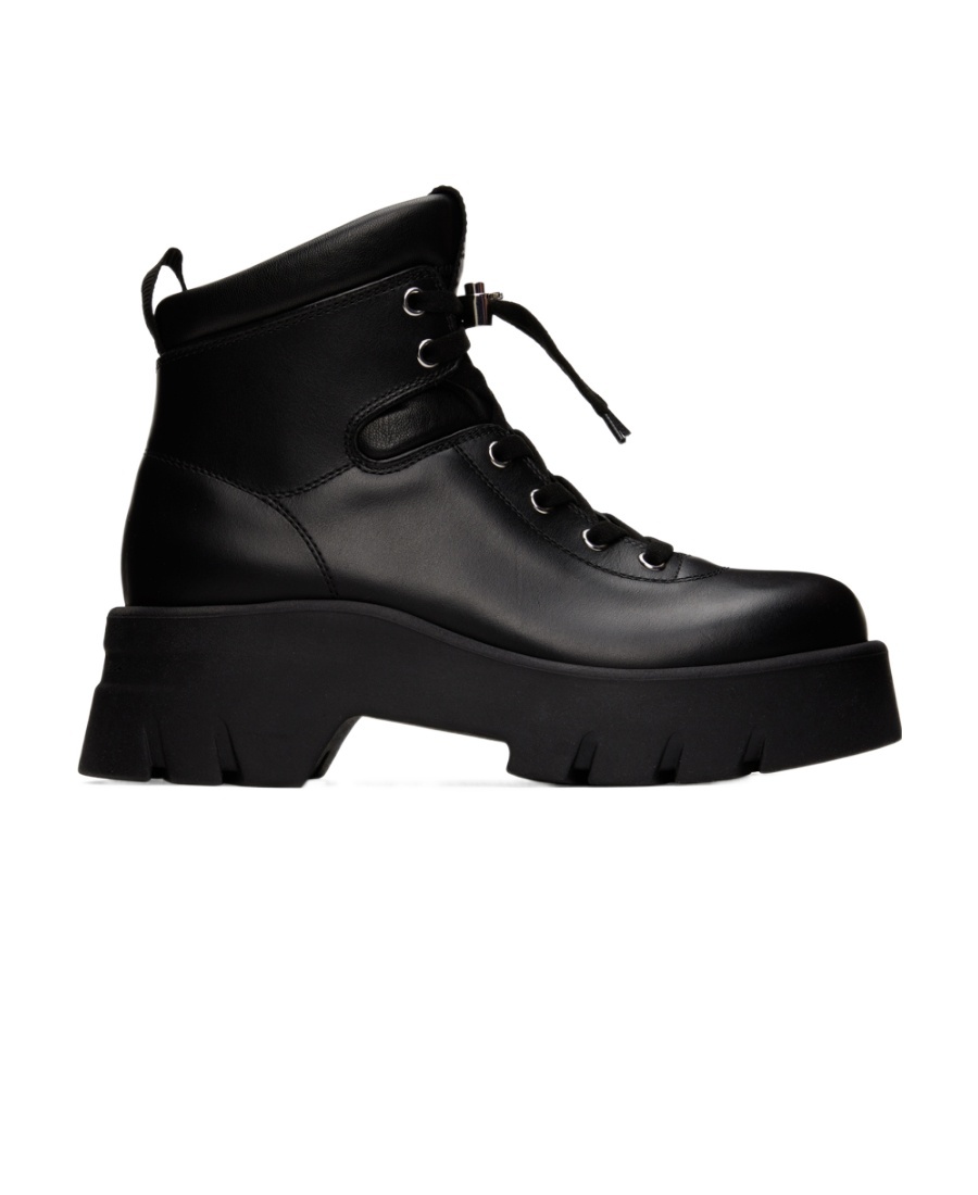 Gianvito Rossi Lace-up Boots In Black