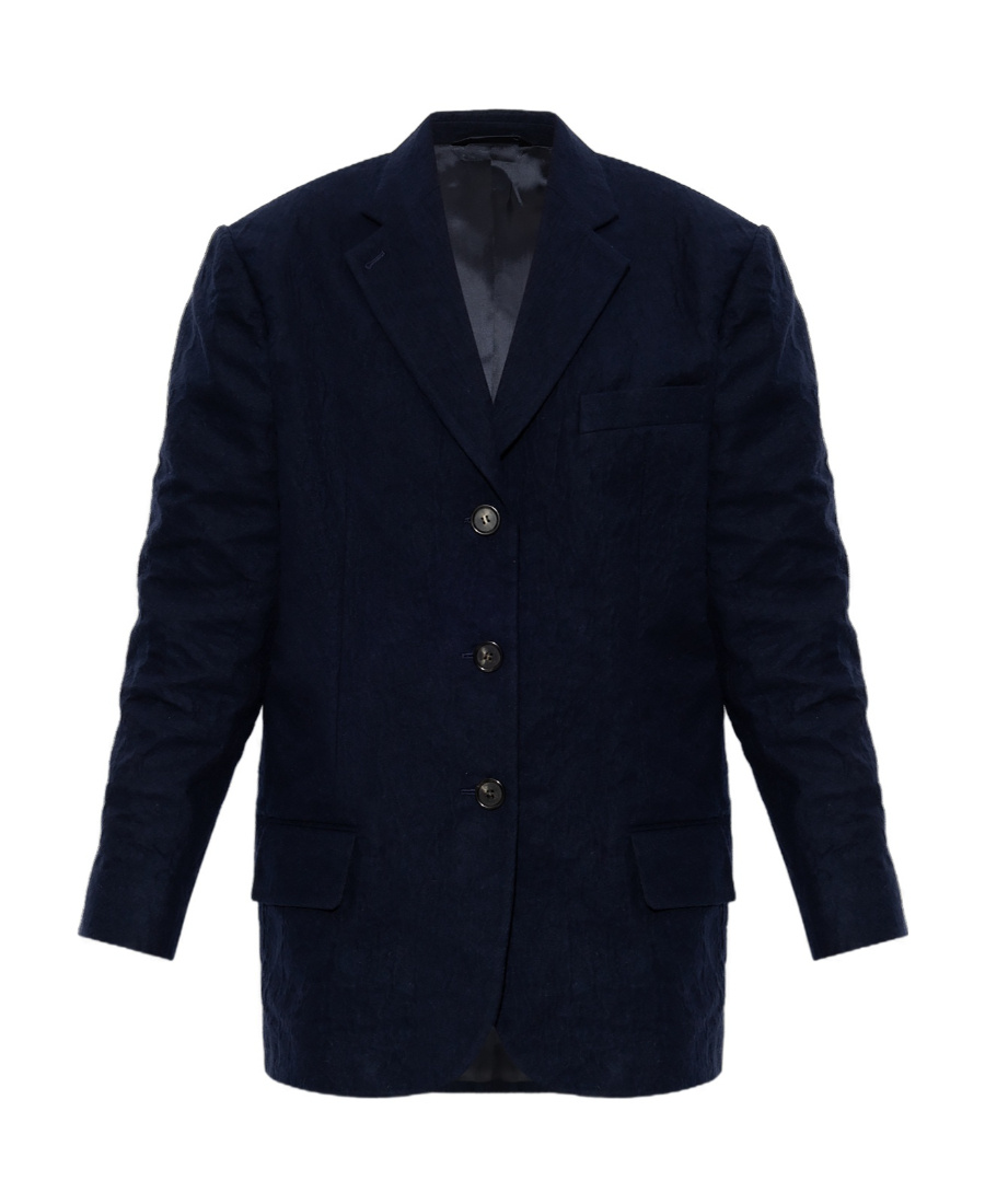 Acne Studios Single-breasted Suit Jacket In Blue