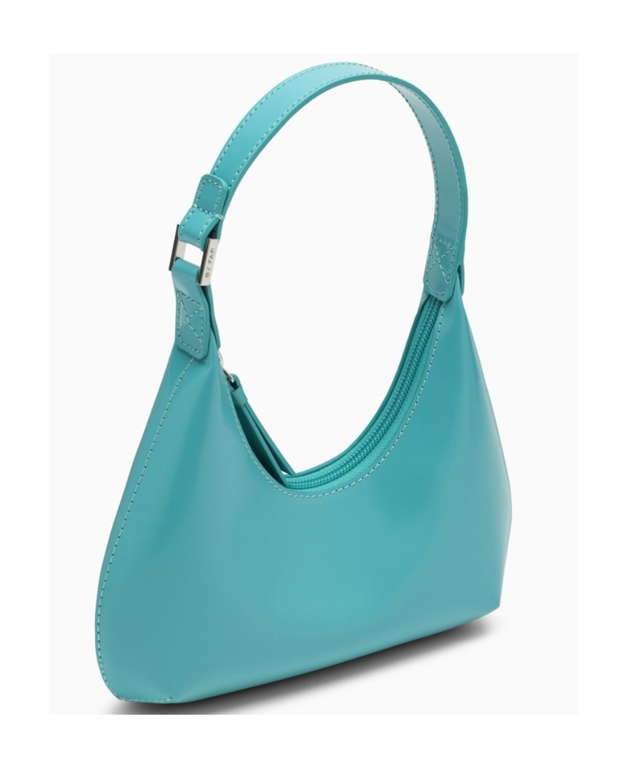 By Far Logo Handbag In Blue