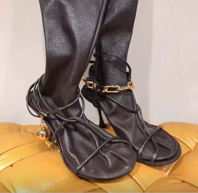 BOTTEGA VENETA DOT HIGH LEATHER BOOTS