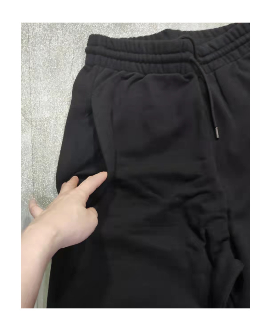 Alexander Mcqueen Loose And Tight Rope Sweatpants In Black