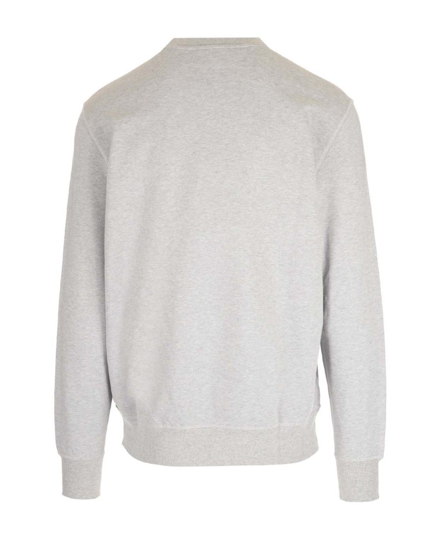 Alexander Mcqueen Logo Printed Crewneck Sweatshirt In White