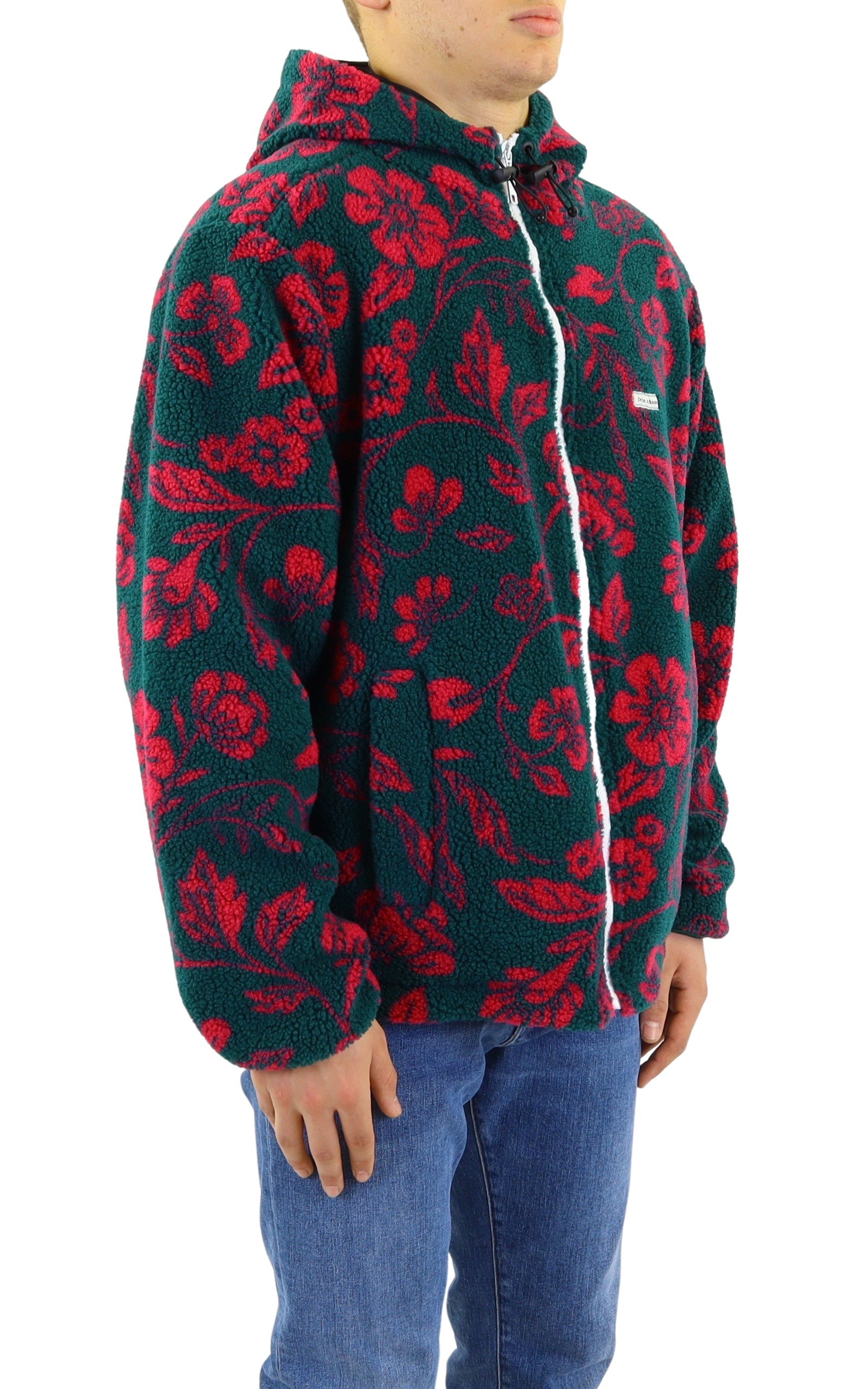 Drôle De Monsieur Long-sleeved Casual Jacket In Blue