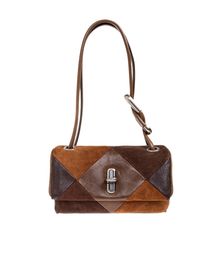 Marc Jacobs Flap Shoulder Bag In Brown