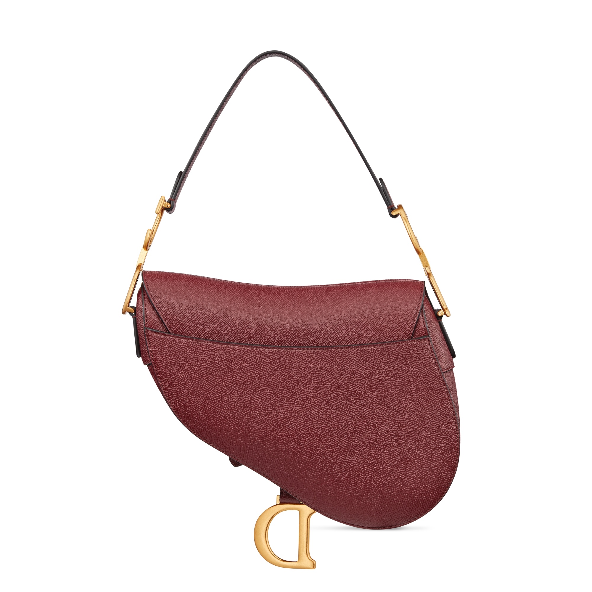 Dior Saddle Bag With Shoulder Strap In Brown
