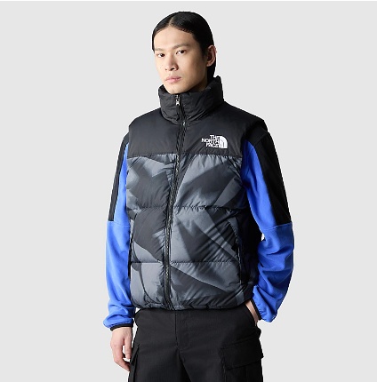 The North Face 1996 Vintage Nuptse Vest Down Jacket In Black