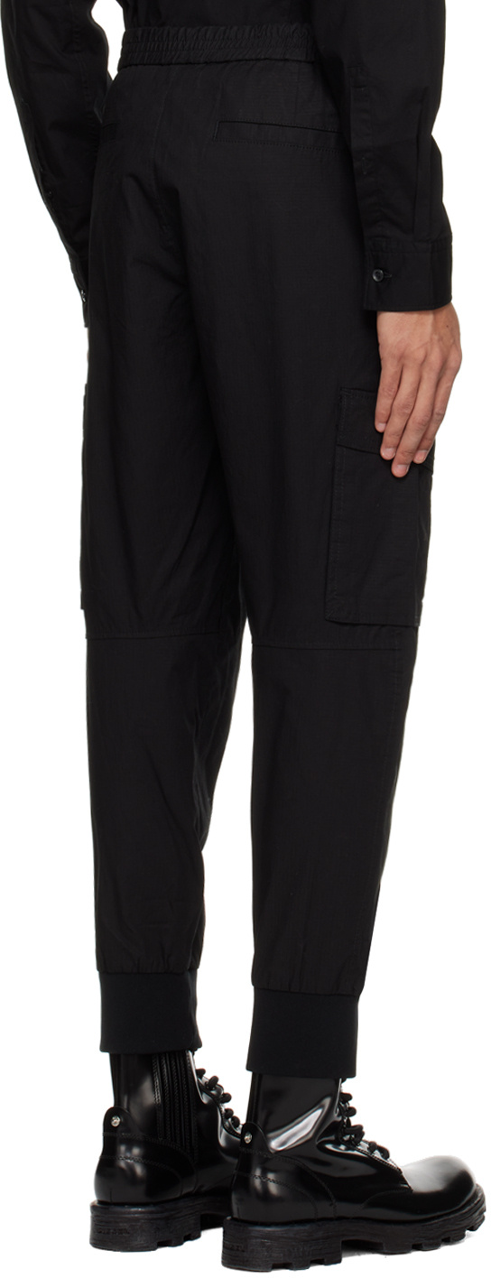 Hugo Boss Overalls Casual Trousers In Black
