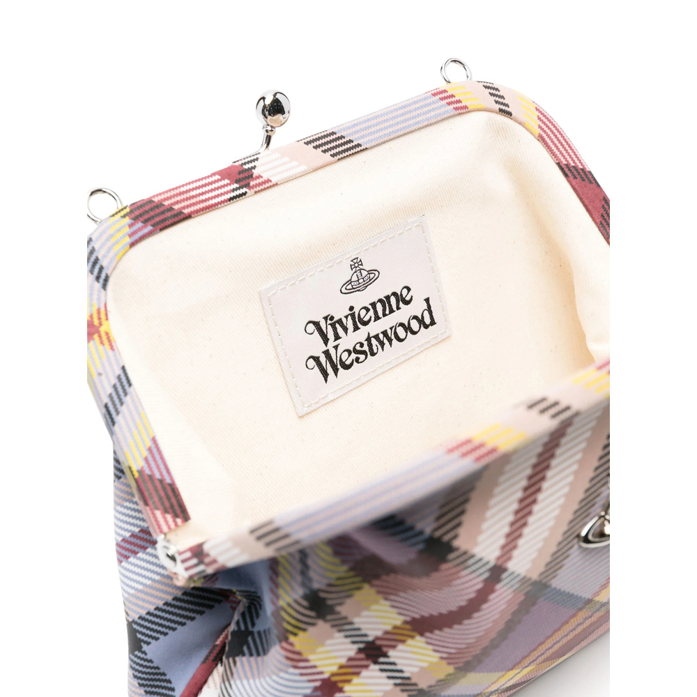 VIVIENNE WESTWOOD VIVIENNE WESTWOOD ORB PLAQUE CLUTCH BAG