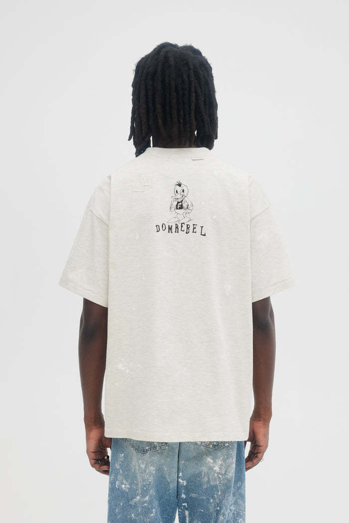 Domrebel Short-sleeved T-shirt In White
