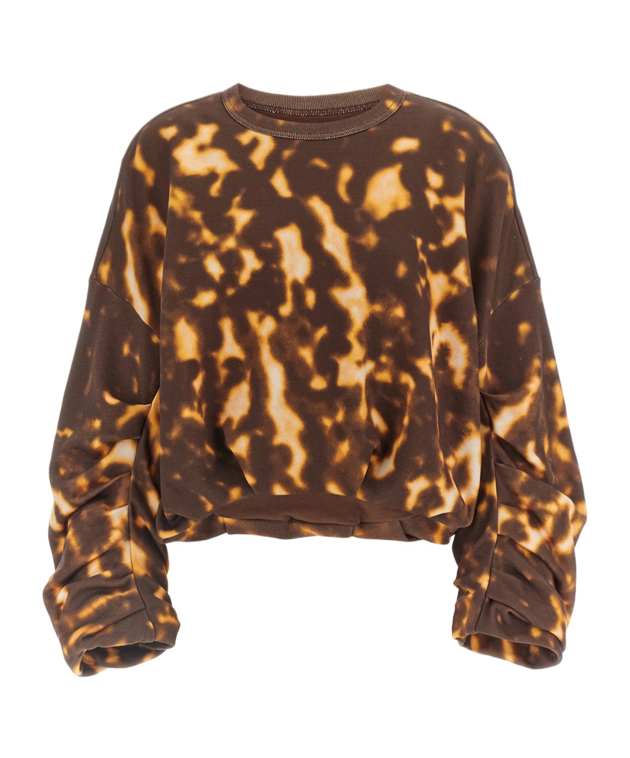 Shop Dries Van Noten 'hannett' Sweatshirt In Brown