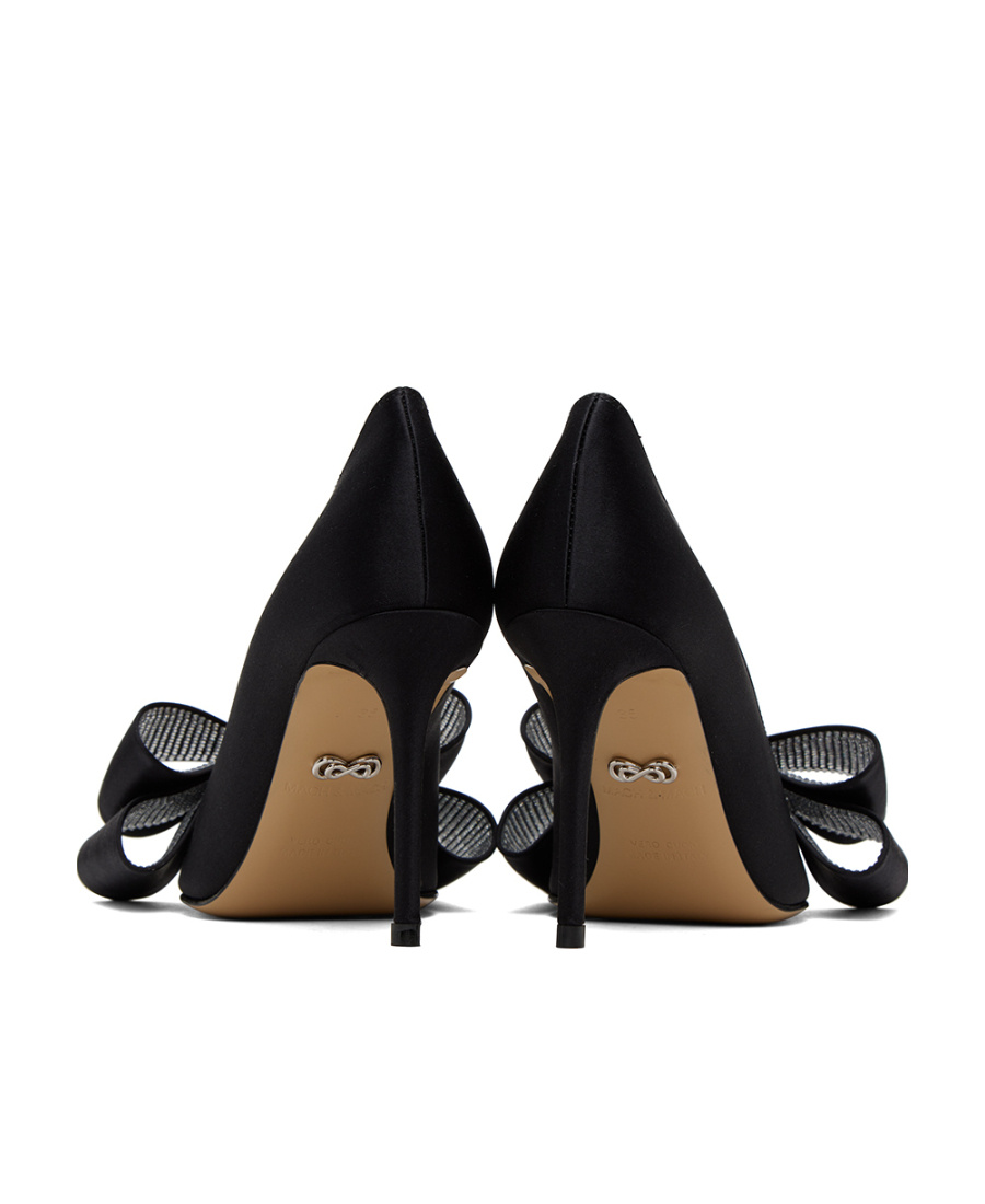 Mach&mach Le Cadeau Pointed High Heels In Black