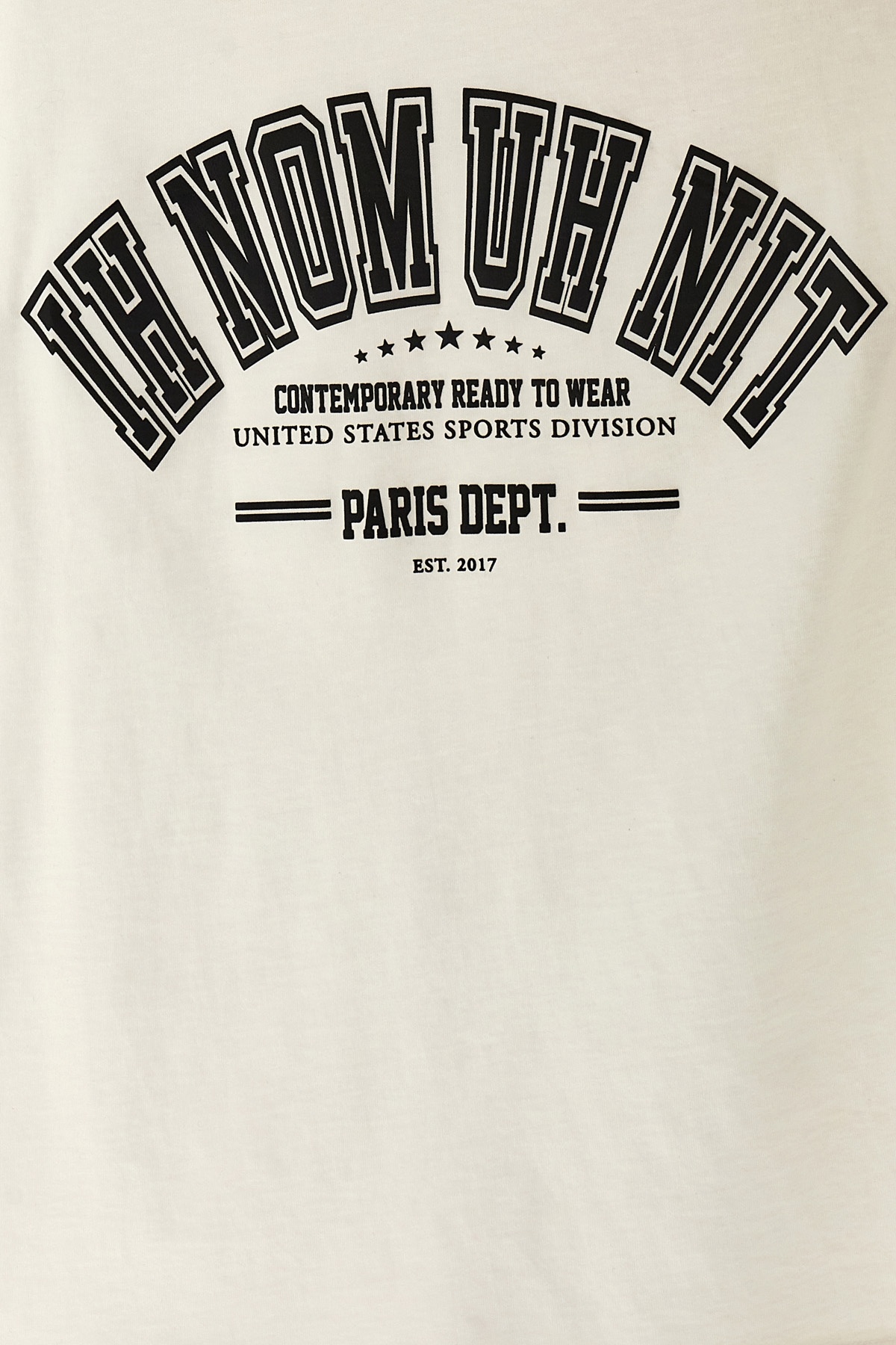 Shop Ih Nom Uh Nit Logo-print Cotton T-shirt In White