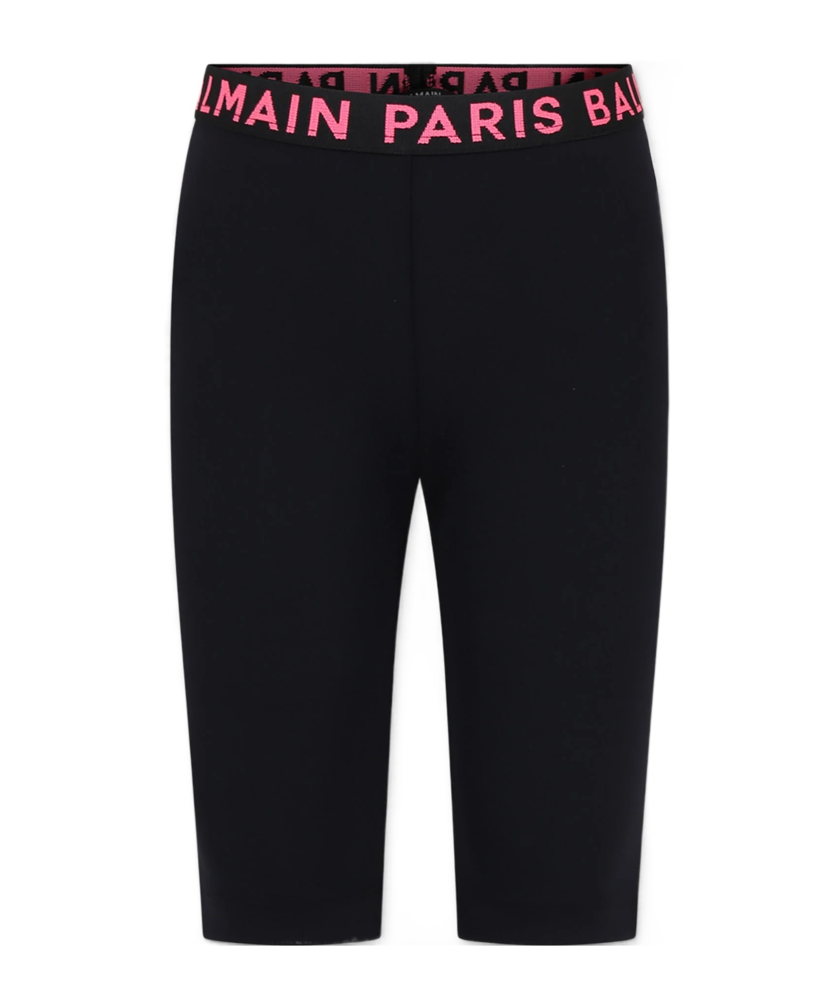 BALMAIN LOGO-WAISTBAND JERSEY LEGGINGS 