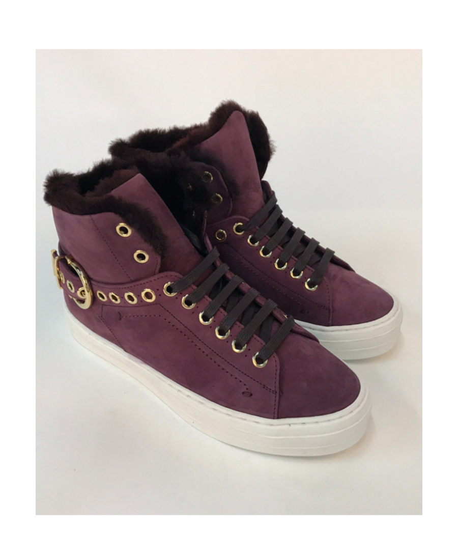 Ferragamo High-top Leisure Sneakers In Multicolor