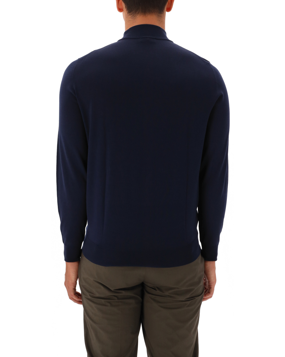 Drumohr Dolcevita Merino-wool Jumper In Black