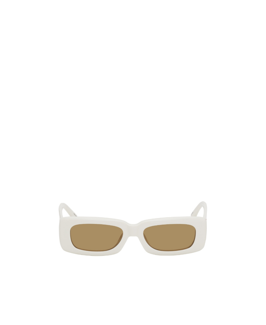Attico The  X Linda Farrow Sunglasses In White