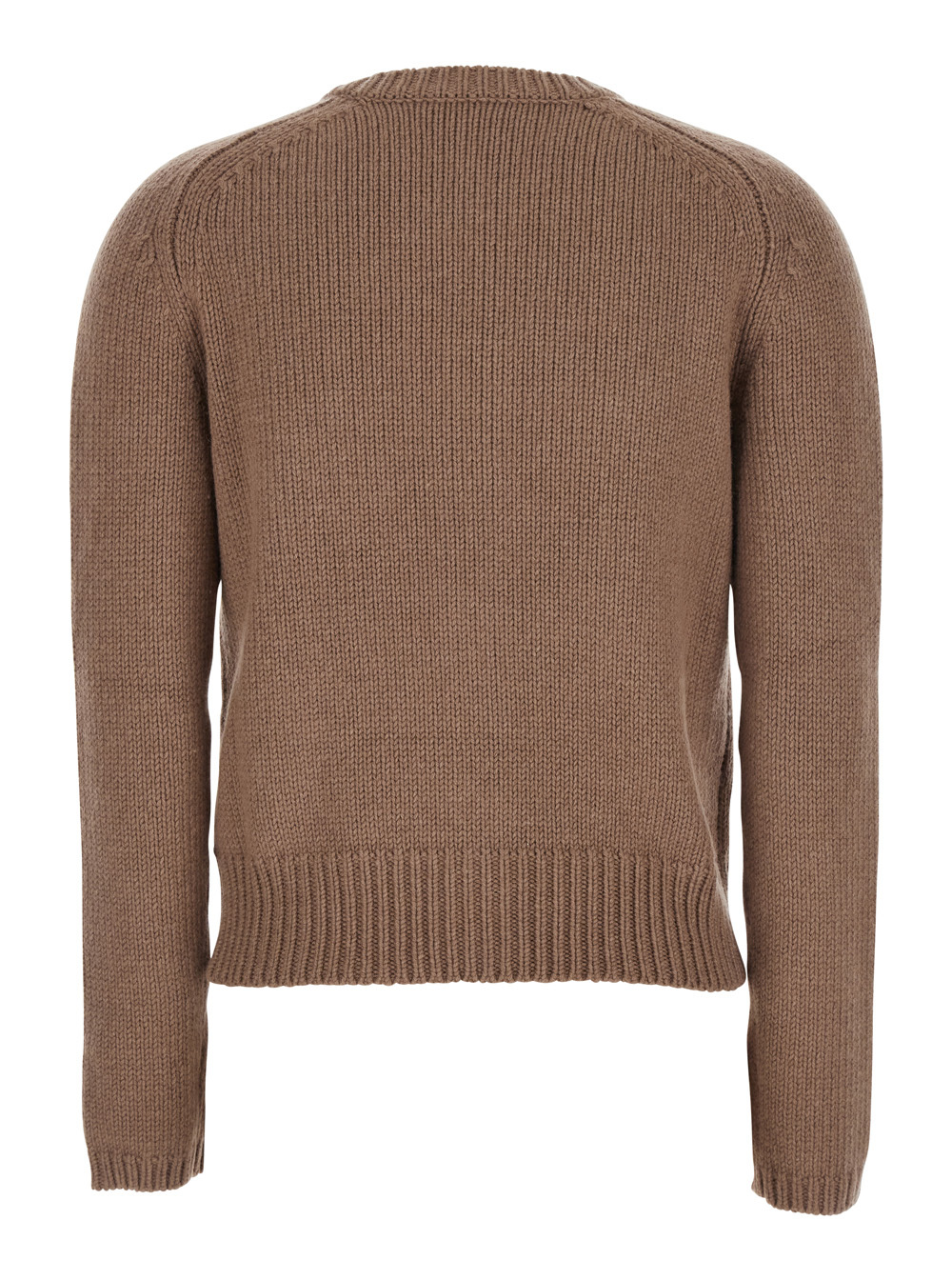 Max Mara Long-sleeved Cardigan In Brown