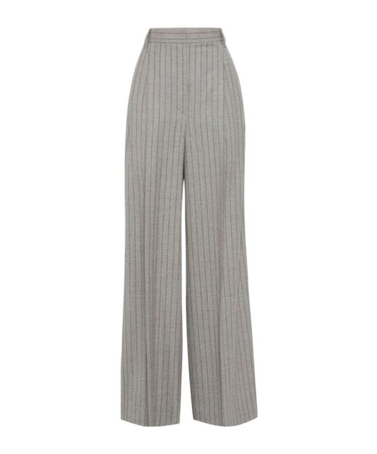 Brunello Cucinelli Striped Casual Pants