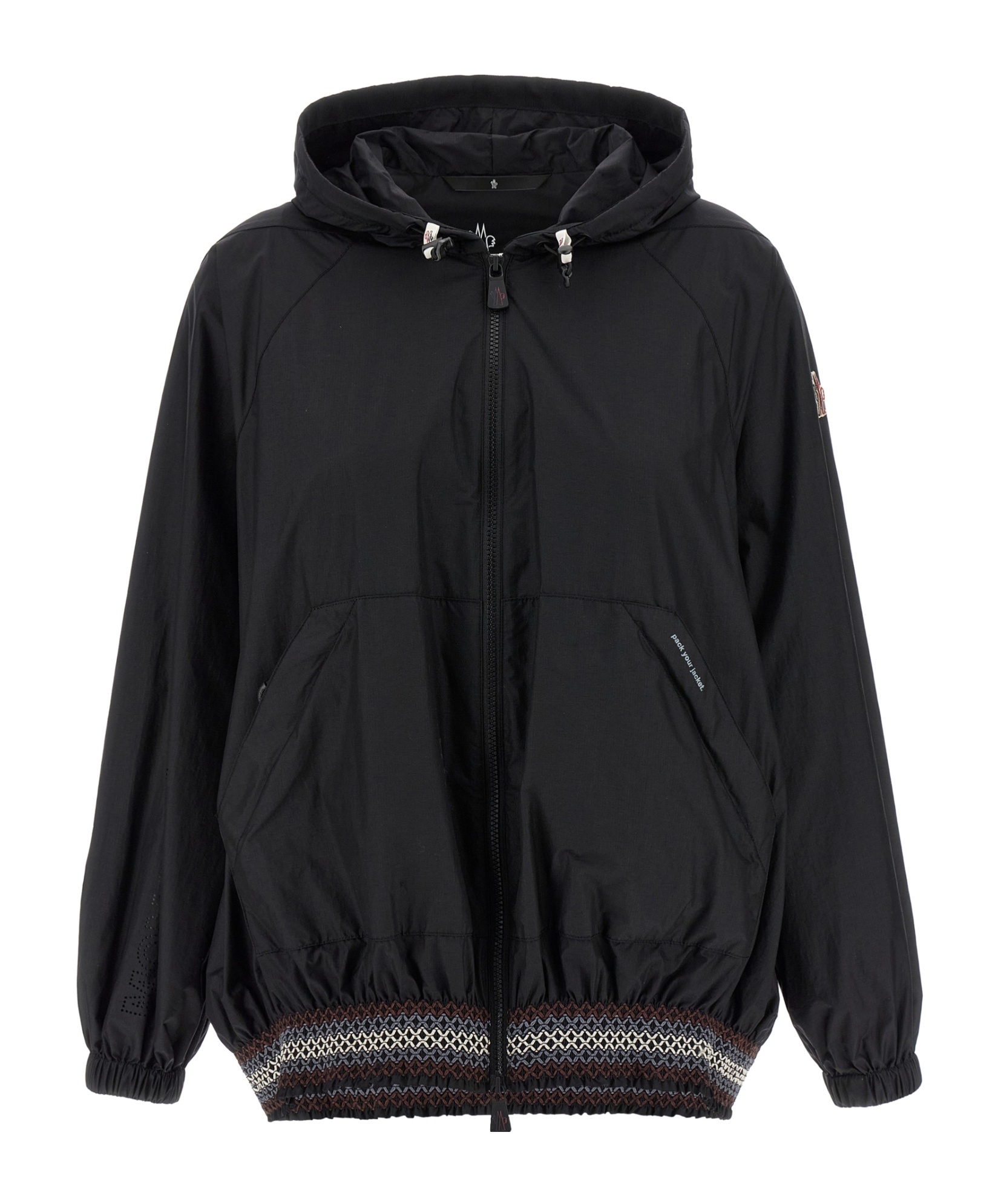 Moncler Samedans Casual Jackets And Parka Black