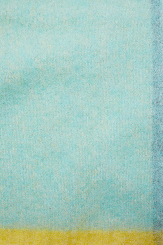 Shop Acne Studios Fringed Scarf In Blue