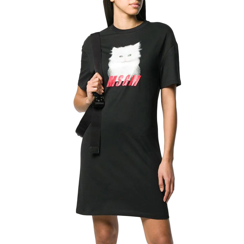 MSGM LOGO DRESS