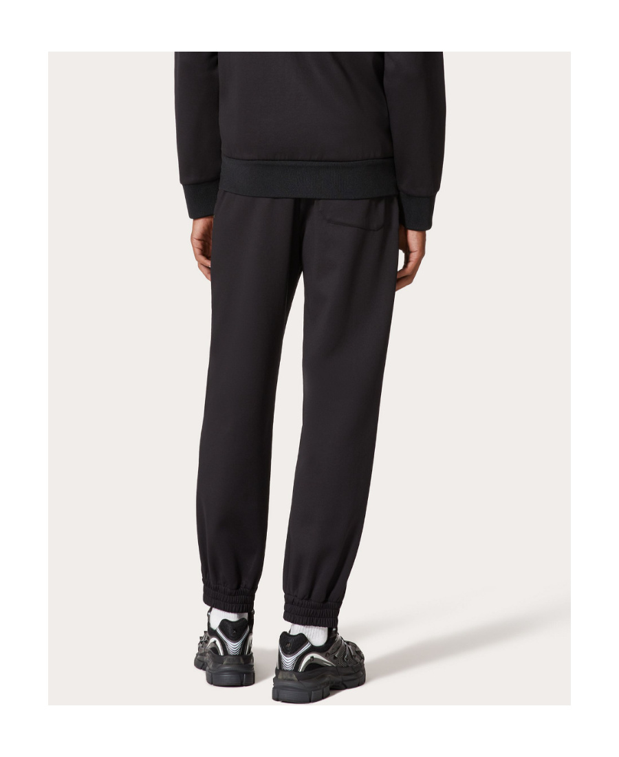 Valentino Untitled Studs Track Pants In Black