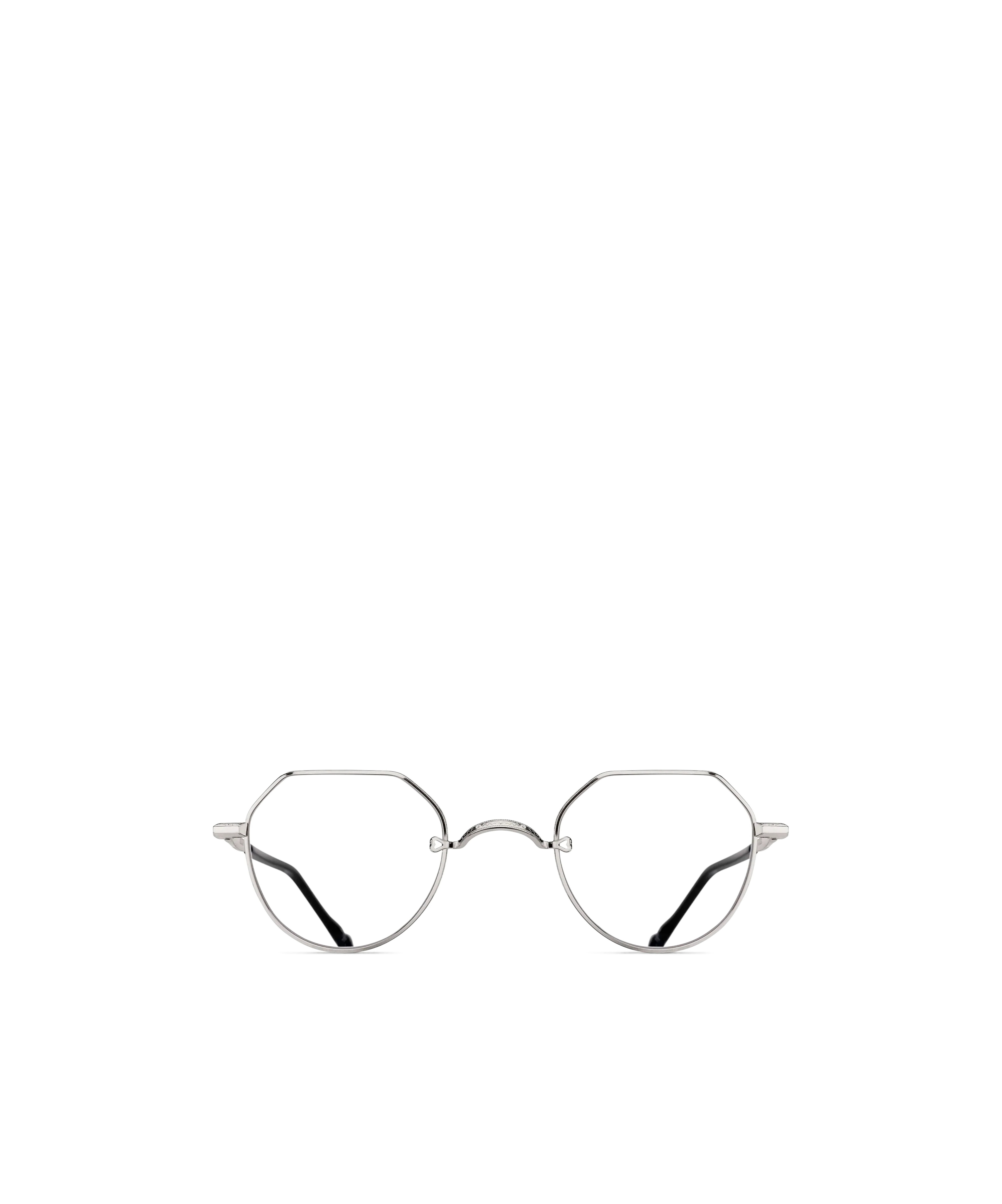 Matsuda Full Frame Plain Mirror In Silver