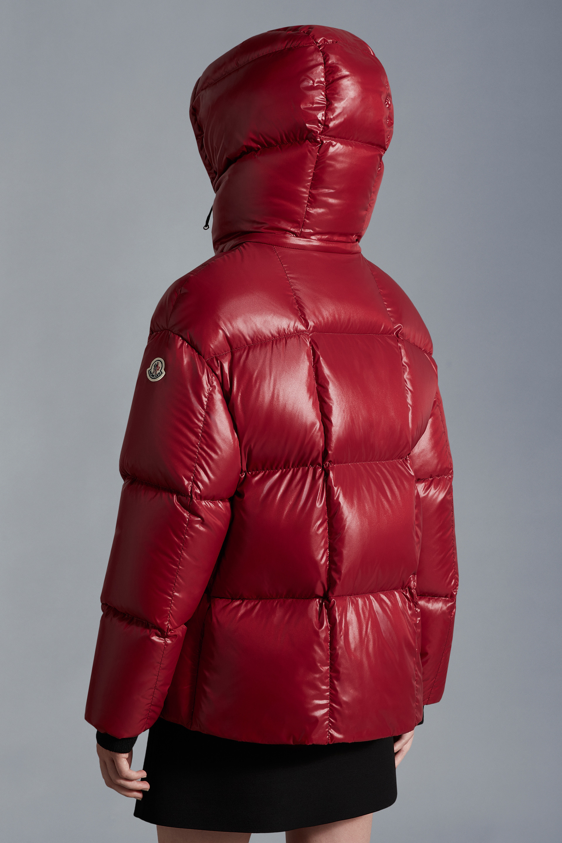 Moncler Doudoune Courte Parana In Red